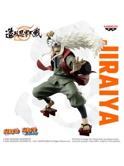 NARUTO SHIPPUDEN BANPRESTO FIGURE COLOSSEUM JIRAIYA