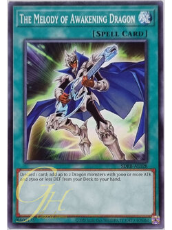 Yugioh [SDRB-AE028] The Melody of Awakening Dragon (Common)
