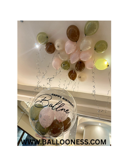 เซทลูกโป่งวันเกิด ขนาด24นิ้ว 1ใบ + ลูกโป่งขนาด12นิ้ว ปล่อยลอย 15ใบ