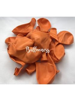 ลูกโป่ง 12 นิ้วสีส้มเข้มมุก (1แพคต่อ 100 ลูก)