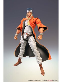 Super Figure Action JoJo`s Bizarre Adventure Part 3 [Muhammad Avdol] (PVC Figure)