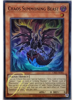 Yugioh [CR03-AE006] Chaos Summoning Beast (Super Rare)