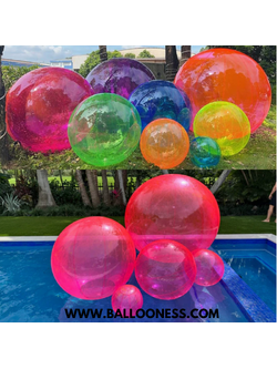 รับผลิตลูกโป่ง PVC ขนาด 50cm , 60cm , 90cm , 120cm , 180cm (สีมาใหม่) ระบุสีในหมายเหตุได้เลยค่ะ