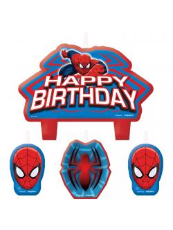 เทียนวันเกิดลาย SPIDERMAN