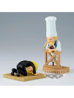ONE PIECE WORLD COLLECTABLE FIGURE LOG STORIES-SANJI&ZEFF-2