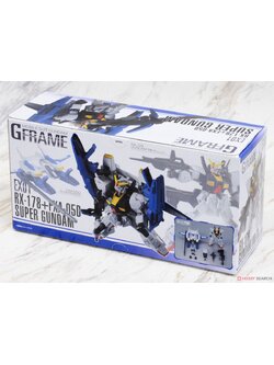 Mobile Suit Gundam G Frame EX01 Super Gundam (Shokugan)