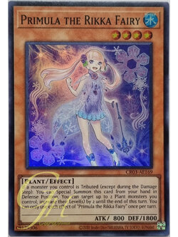 Yugioh [CR03-AE169] Primula the Rikka Fairy (Super Rare)