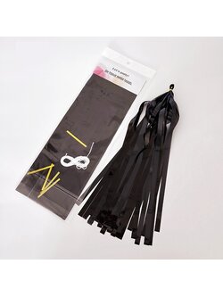 พู่กระดาษสีดำเงา 5 ชิ้นต่อ 1 แพ็ค