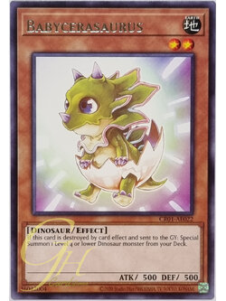 Yugioh [CR01-AE022] Babycerasaurus (Rare)