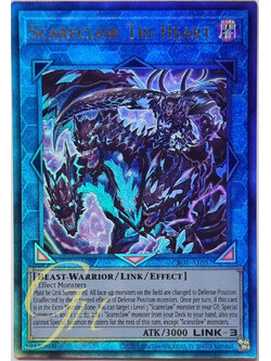 Yugioh [CR01-AE057] Scareclaw Tri-Heart (Ultimate Rare)