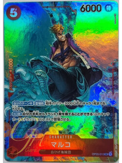 One Piece Card Game [OP03-013] Marco (Super Rare PA)