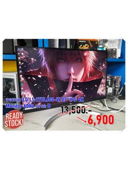 (* มือ 2 ) จอคอม LG L1-27UL600-W 27" IPS 4K Monitor 60Hz