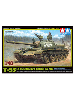 1/48 SCALE RUSSIAN MEDIUM TANK T-55