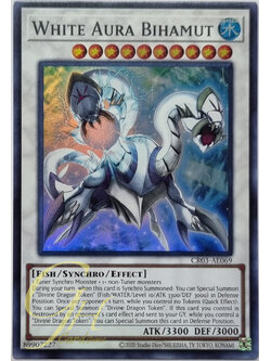 Yugioh [CR03-AE069] White Aura Bihamut (Super Rare)