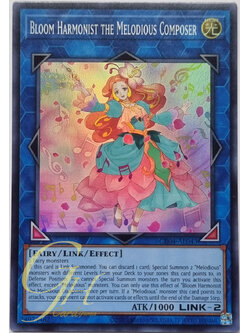 Yugioh [CR04-AE043] Bloom Harmonist the Melodious Composer (Super Rare)