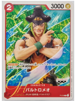 One Piece Card Game [P-018] Bartolomeo (Promo)