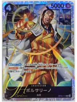 One Piece Card Game [OP02-114] Borsalino (Super Rare)
