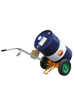 🌈13862 Eagle-grip Type Drum hand carts รถเข็นลากถัง 200L รุ่น DE450 รถเข็นยกถังเหล็ก