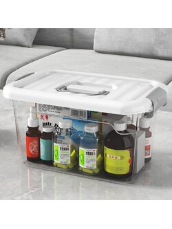 กล่องเก็บของพลาสติกใสอเนกประสงค์สำหรับใช้ในบ้าน! MCM