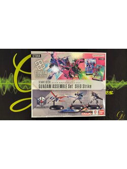 Gundam Card Game (GD-ST04A-01BOX) Starter Pack: SEED Strike Japan Version แบบ 1 กล่อง พร้อมชุด Assemble