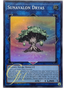 Yugioh [CR03-AE188] Sunavalon Dryas (Super Rare)