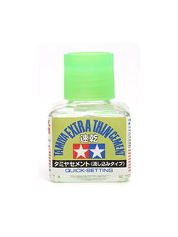 Tamiya Extra Thin Cement (Quick-Setting)