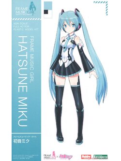 Frame Music Girl Hatsune Miku (Plastic model)