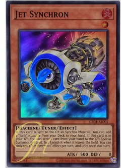 Yugioh [CR01-AE001] Jet Synchron (Super Rare)