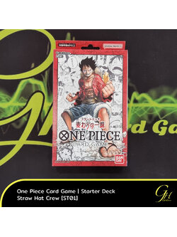 One Piece Card Game [ST-01] One Piece Starter Deck: Straw Hat Crew แบบ 1 กล่อง