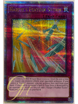 Yugioh [RC04-AE074] Harpie's Feather Storm (Quarter Secret Rare)