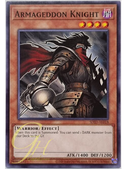 Yugioh [SDID-AE018] Armageddon Knight (Common)