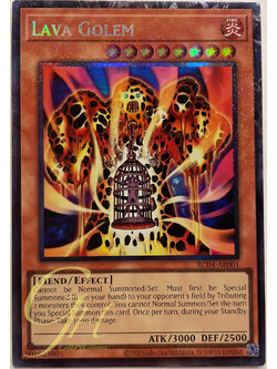 Yugioh [RC04-AE001] Lava Golem (Collector's Rare)