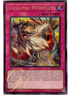 Yugioh [RC04-AE077] Dogmatika Punishment (Secret Rare)