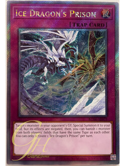 Yugioh [RC04-AE079] Ice Dragon's Prison (Extra Secret Rare)