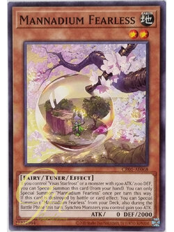 Yugioh [CR01-AE068] Mannadium Fearless (Common)