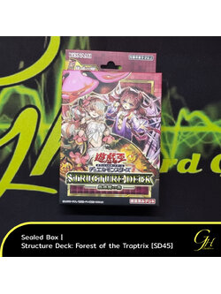 Yugioh [SD45-01BOX] Yu-Gi-Oh's Structure Deck「Forest of the Traptrix」แบบ 1 กล่อง