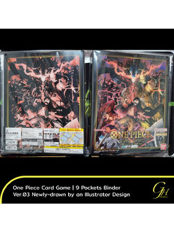 One Piece Card Game [Binder001-03] One Piece 9 Pockets Binder - Newly-drawn by an Illustrator Design