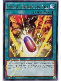 Yugioh [CR01-AE029] Double Evolution Pill (Rare)
