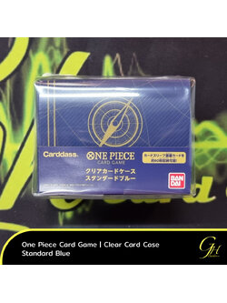 One Piece Card Game [CardCase001-01] One Piece Clear Card Case - Standard Blue
