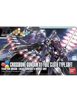 Crossbone Gundam X1 Full Cloth TYPE.GBFT (HGBF)