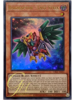 Yugioh [CR03-AE022] Raidraptor - Last Strix (Ultra Rare)