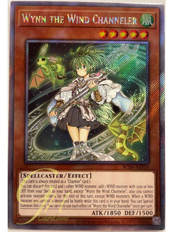 Yugioh [RC04-AE019] Wynn the Wind Channeler (Extra Secret Rare)