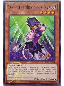 Yugioh [CR04-AE031] Canon the Melodious Diva (Common)