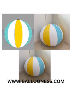 รับผลิตลูกบอลเป่าลม สกรีนข้อความ(สั่งผลิต15-20วัน)