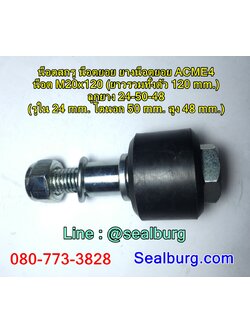 น็อตสกรู น็อตยอย ยางน็อตยอย ACME4 : M20x120 : 24-50-48