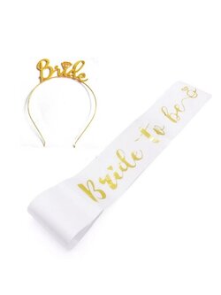 เซทสายสะพาย+คาดผมBirde / Hen Night props