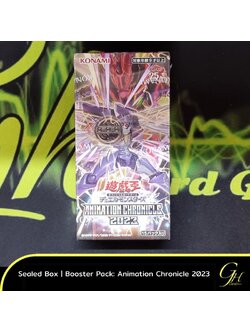 Yugioh [AC03-01BOX] Yu-Gi-Oh's Booster Pack「Animation Chronicle 2023」แบบ 1 กล่อง