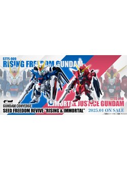 FW GUNDAM CONVERGE SEED FREEDOM REVIVE “RISING & IMMORTAL