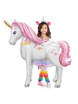 Air walker unicorn / ลูกโป่งยูนิคอนตัวใหญ่เท่าเด็ก