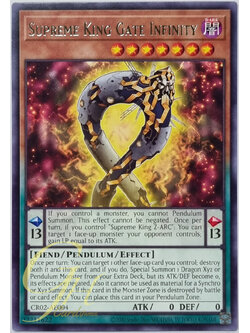 Yugioh [CR02-AE004] Supreme King Gate Infinity (Rare)